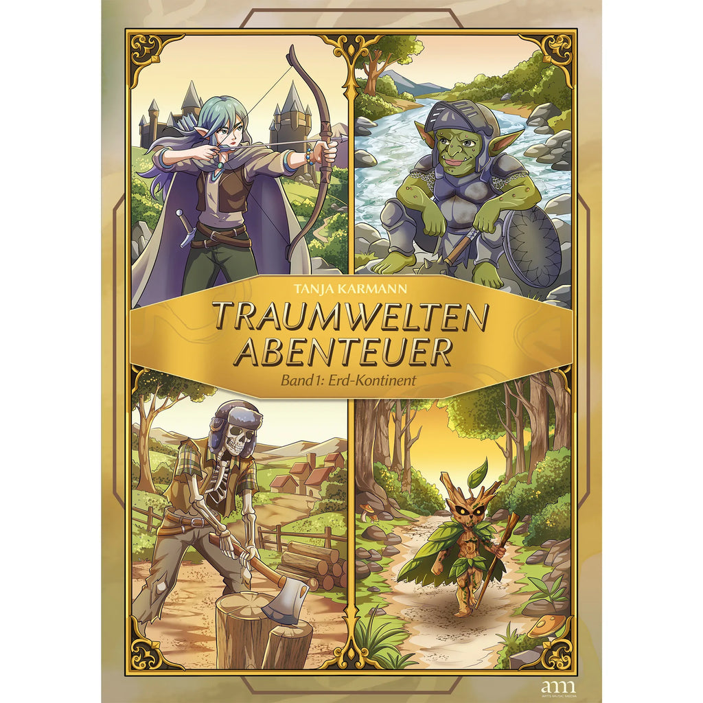 Cover von Traumwelten Abenteuer Band 1: Erd-Kontinent