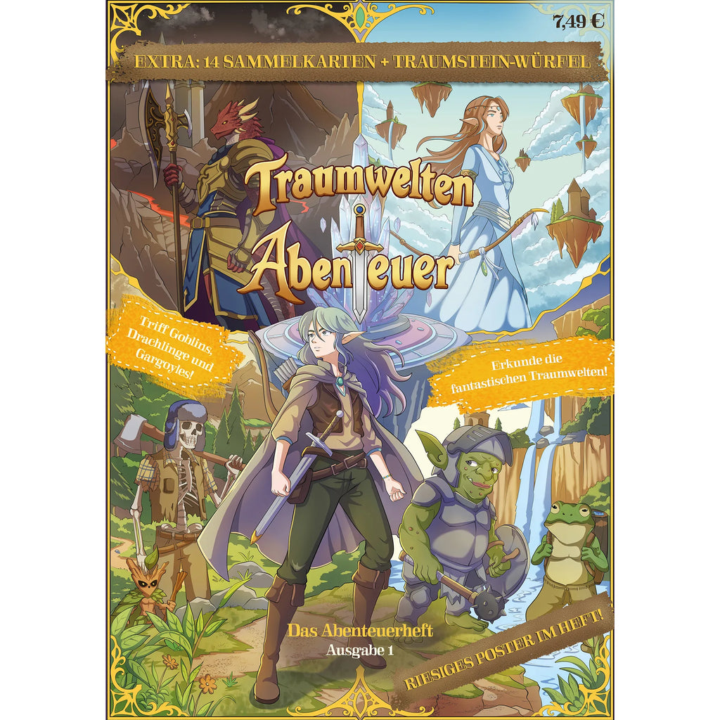 Cover von Traumwelten Abenteuer – Abenteuerheft Ausgabe #1